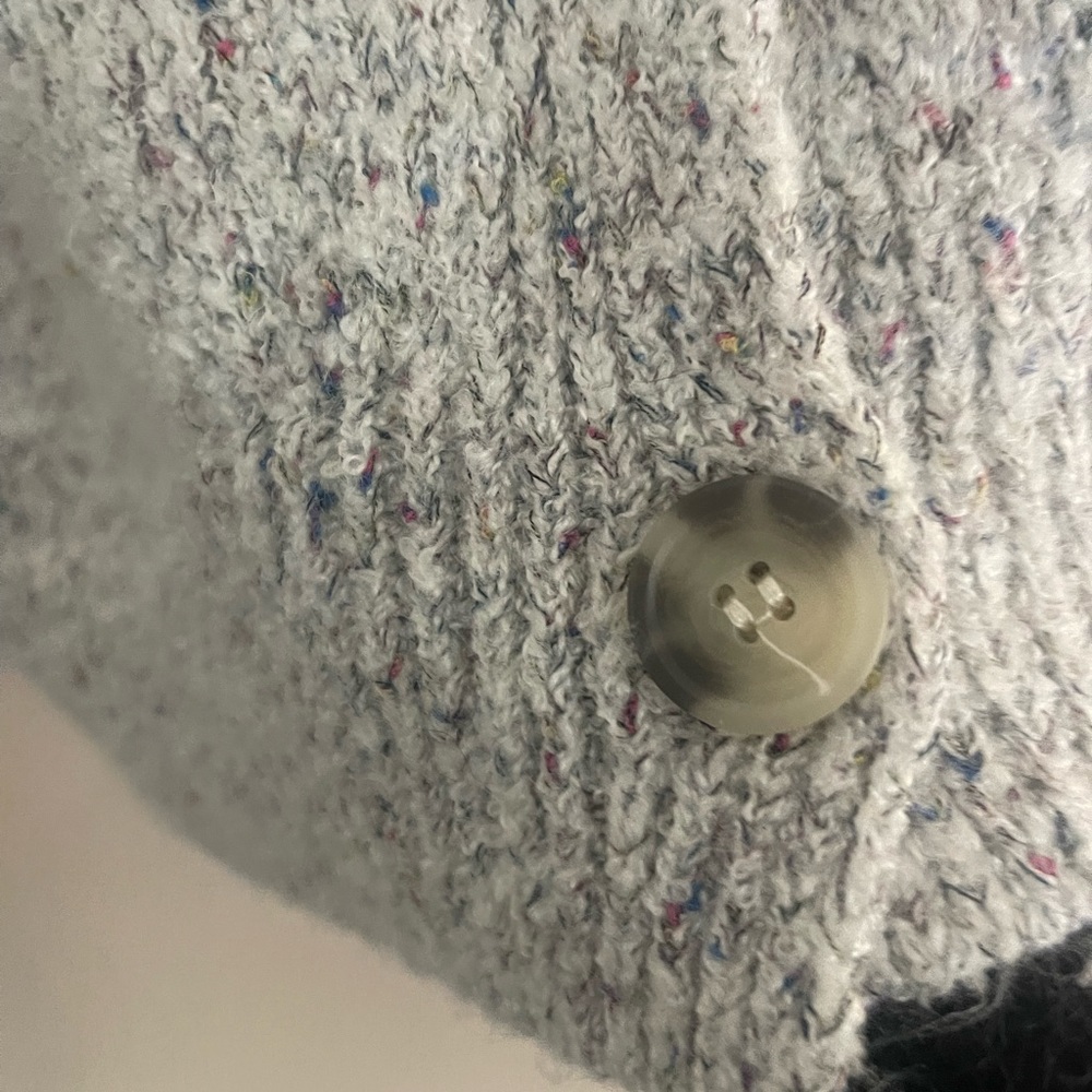 Urban outfitters light gray cardigan, size medium - Picture 4 of 4